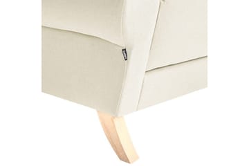 Fåtölj Kiberg - Beige, ljust trä - Möbler - Vardagsrum - Fåtöljer
