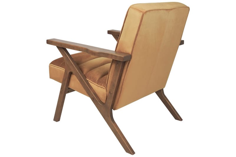 Fåtölj Kisa - Brunt, mörkt trä - Möbler - Vardagsrum - Fåtöljer