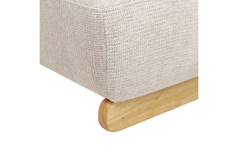 Fåtölj Kokkola - Beige, ljust trä - Möbler - Vardagsrum - Fåtöljer