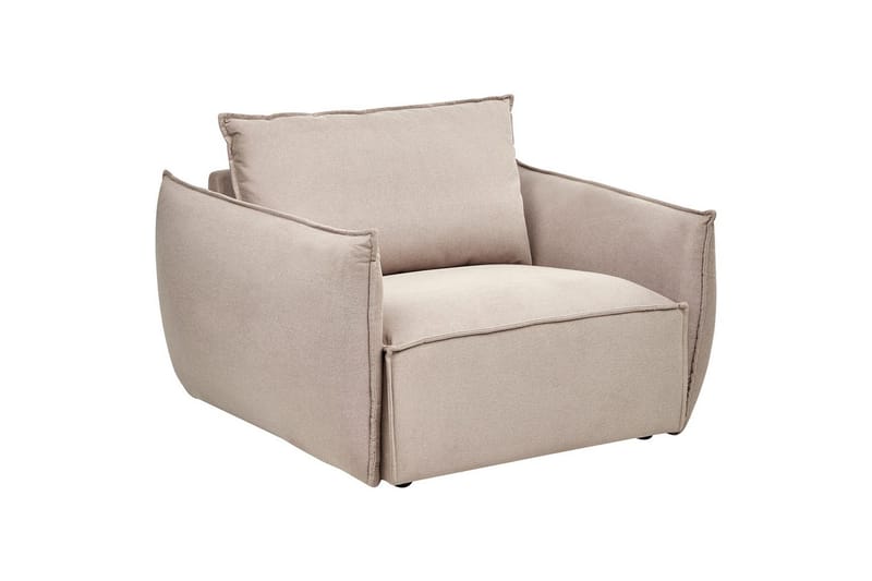 Fåtölj Kunes - Taupe - Möbler - Vardagsrum - Fåtöljer