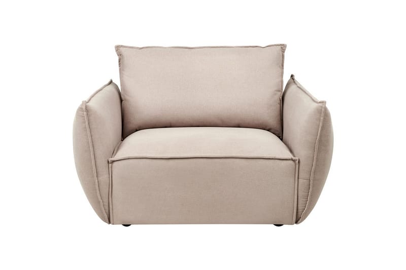Fåtölj Kunes - Taupe - Möbler - Vardagsrum - Fåtöljer