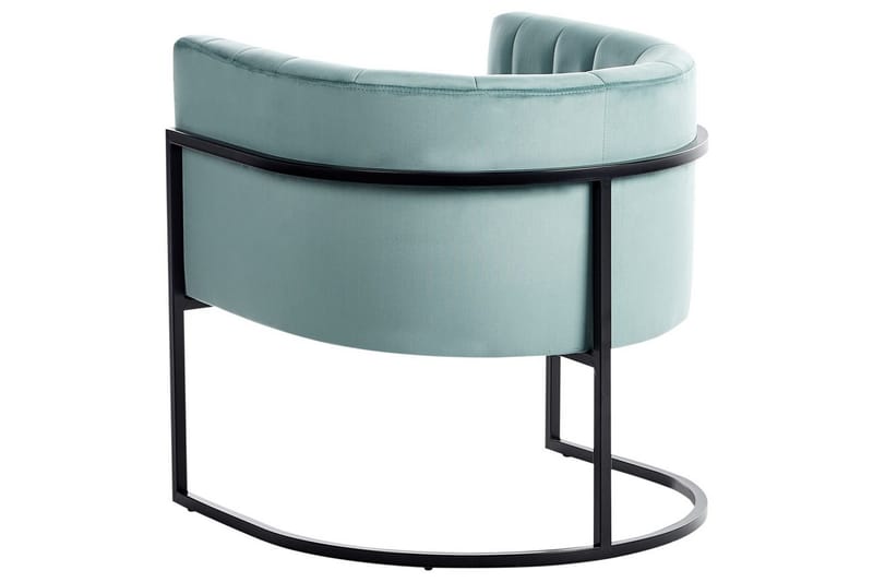 Fåtölj Larvik II Grön/Svart - Grön/Svart - Möbler - Vardagsrum - Fåtöljer