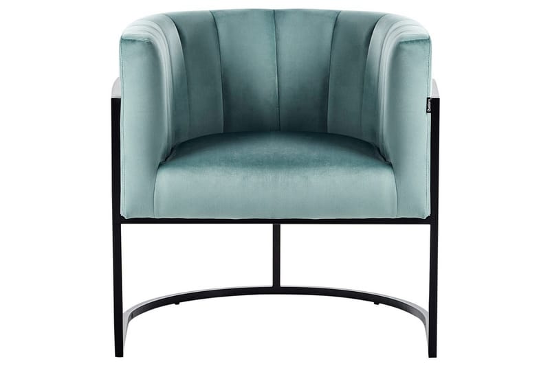 Fåtölj Larvik II Grön/Svart - Grön/Svart - Möbler - Vardagsrum - Fåtöljer