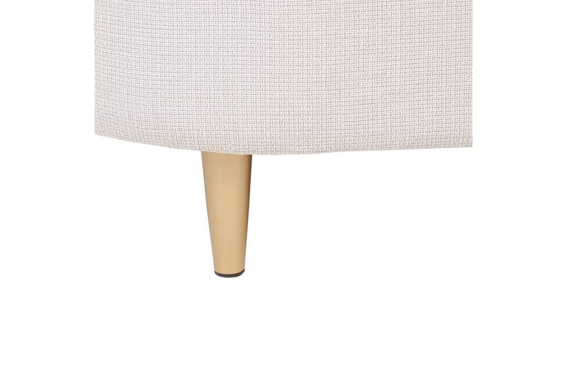 Fåtölj Loen - Beige, guld/Polyester - Möbler - Vardagsrum - Fåtöljer