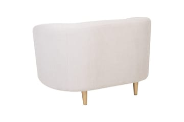Fåtölj Loen - Beige/guld/Polyester - Möbler - Vardagsrum - Fåtöljer - Clubfåtöljer