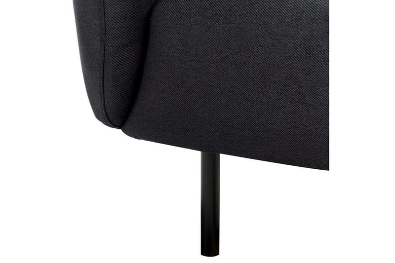 Fåtölj Loen - Svart/Polyester - Möbler - Vardagsrum - Fåtöljer