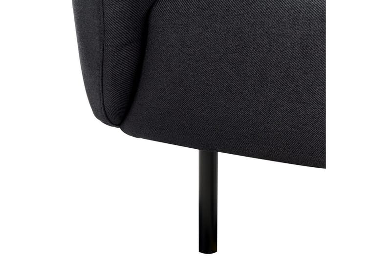 Fåtölj Loen - Svart/Polyester - Möbler - Vardagsrum - Fåtöljer