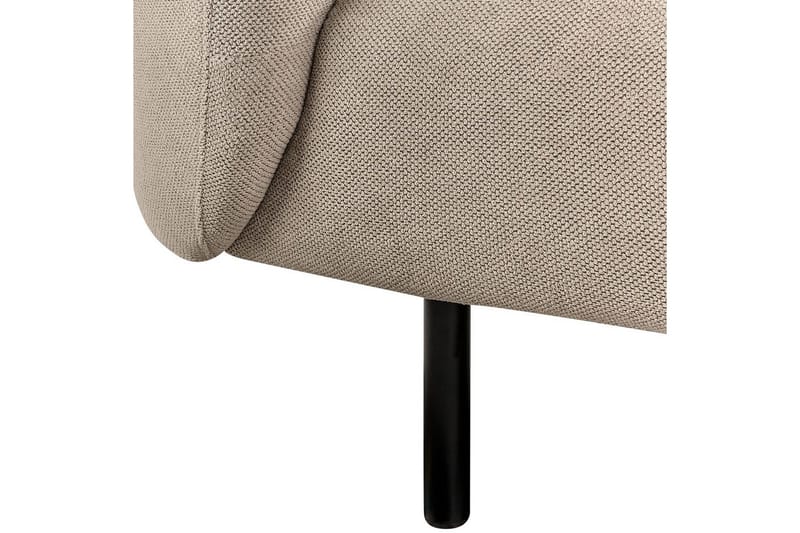 Fåtölj Loen - Taupe, grå, svart/Polyester - Möbler - Vardagsrum - Fåtöljer