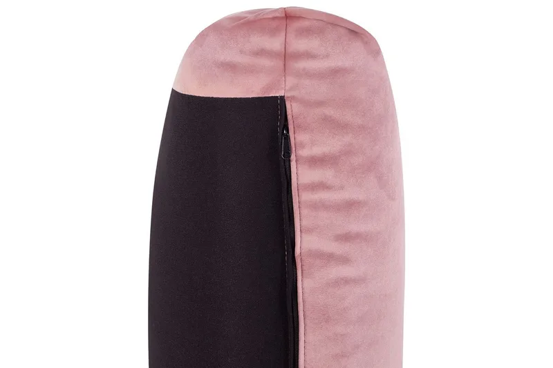 Fåtölj Luvos - Rosa, mörkt trä - Möbler - Vardagsrum - Fåtöljer