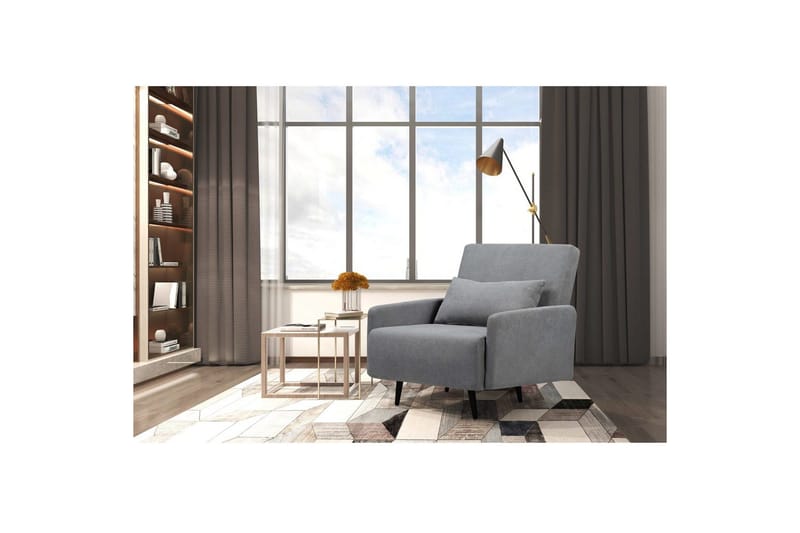 Fåtölj Mallory Antracit - Antracit - Möbler - Vardagsrum - Fåtöljer - Bäddfåtöljer