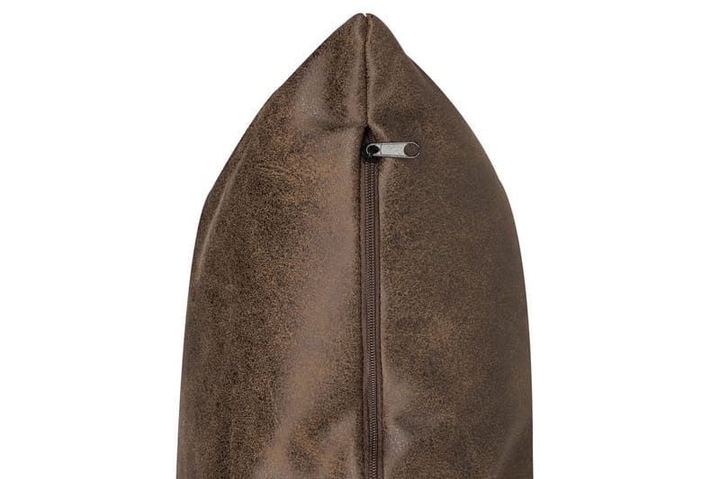 Fåtölj Malmos - Mörkbrun, Svart - Möbler - Vardagsrum - Fåtöljer