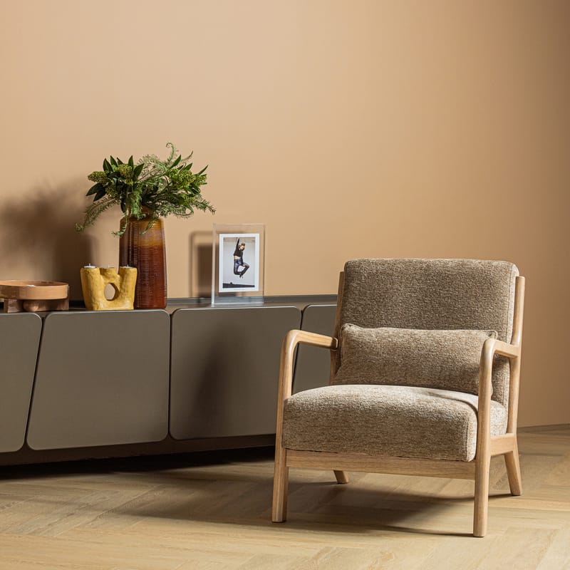 Fåtölj Mark - Sand - Möbler - Vardagsrum - Fåtöljer