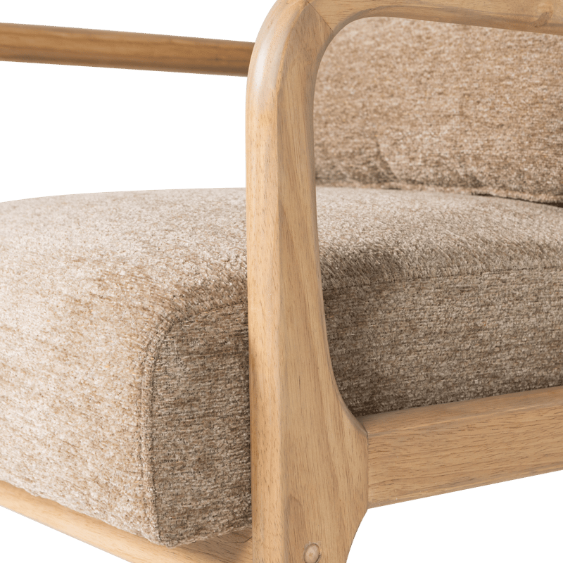 Fåtölj Mark - Sand - Möbler - Vardagsrum - Fåtöljer