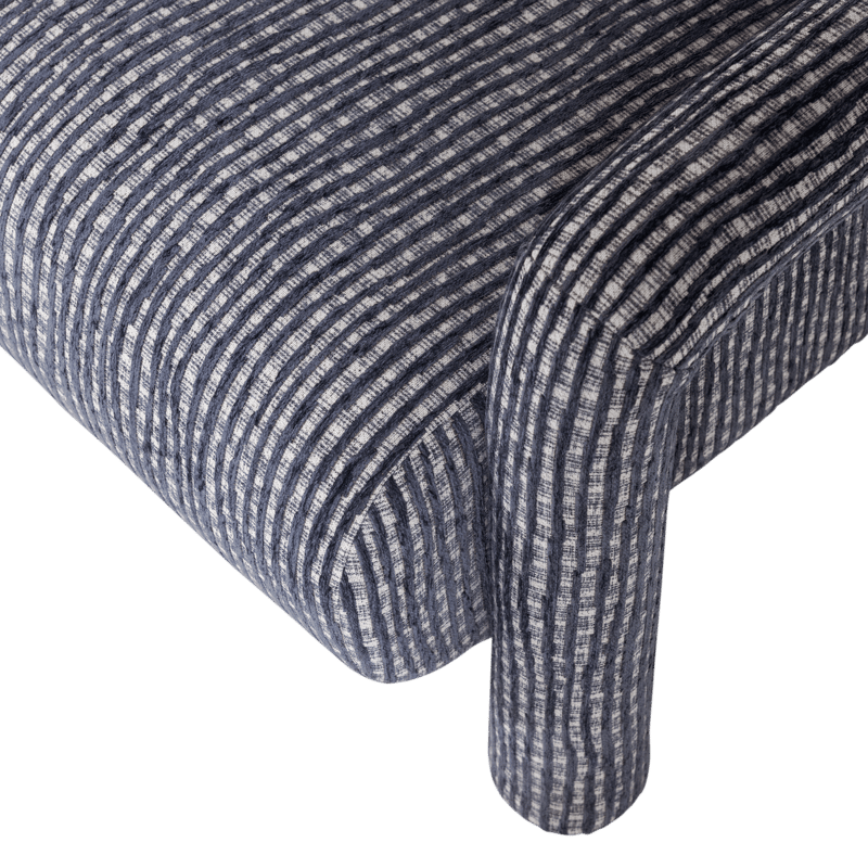 Fåtölj med Mönster Lenny - Grå/Blå - Möbler - Vardagsrum - Fåtöljer