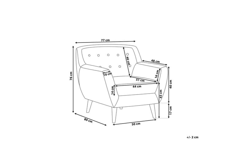 Fåtölj Motala - Möbler - Vardagsrum - Fåtöljer