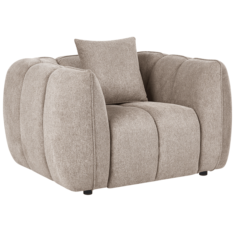 Fåtölj Ness, Taupe