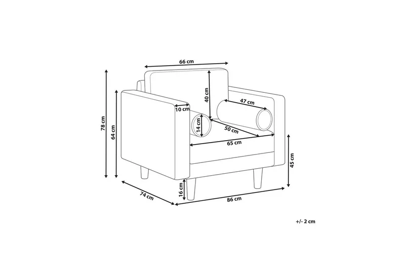 Fåtölj Nurmo - Brunt, mörkt trä - Möbler - Vardagsrum - Fåtöljer