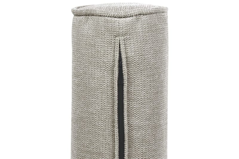 Fåtölj Nurmo - Taupe, mörkt trä - Möbler - Vardagsrum - Fåtöljer