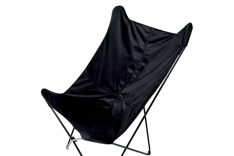 Fåtölj Nybro - Svart/Sammet - Möbler - Vardagsrum - Fåtöljer