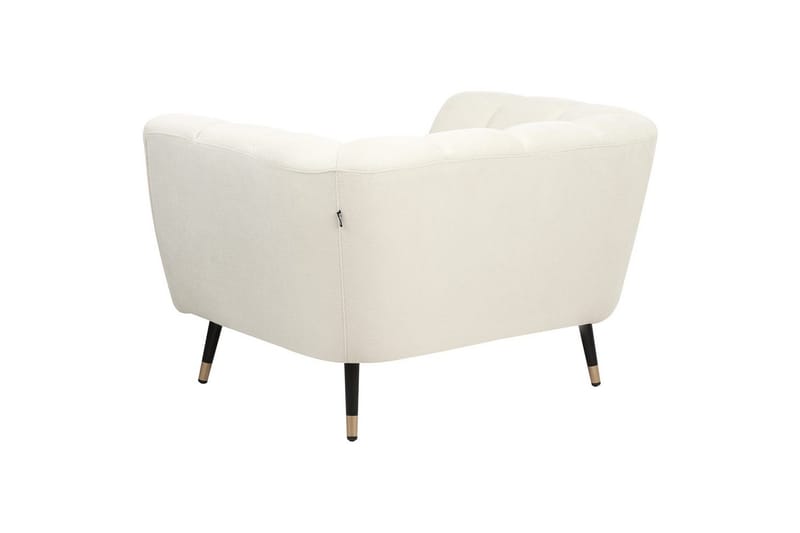 Fåtölj Orsta - Beige, svart, guld - Möbler - Vardagsrum - Fåtöljer