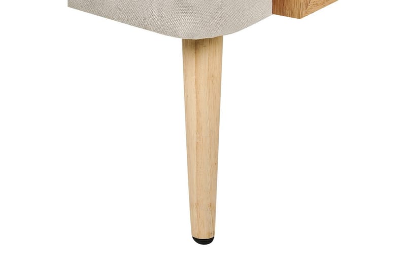 Fåtölj Orum - Beige, ljust trä - Möbler - Vardagsrum - Fåtöljer