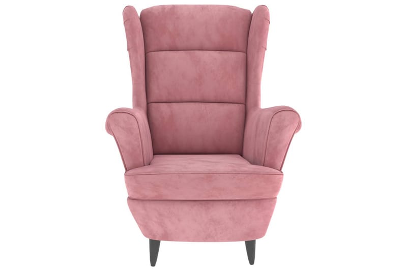 Fåtölj rosa sammet - Möbler - Vardagsrum - Fåtöljer