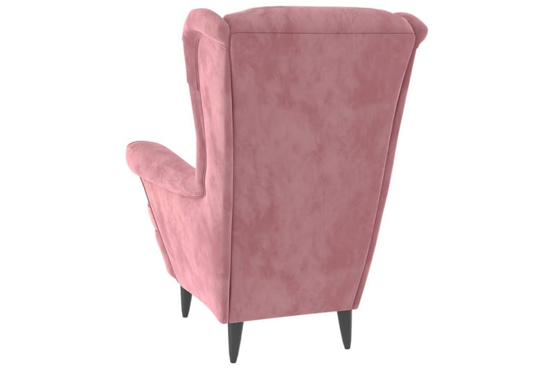 Fåtölj rosa sammet - Möbler - Vardagsrum - Fåtöljer