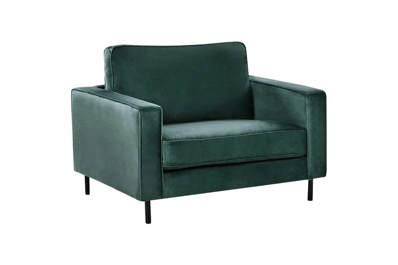 Fåtölj Savalen, Grön, Svart
