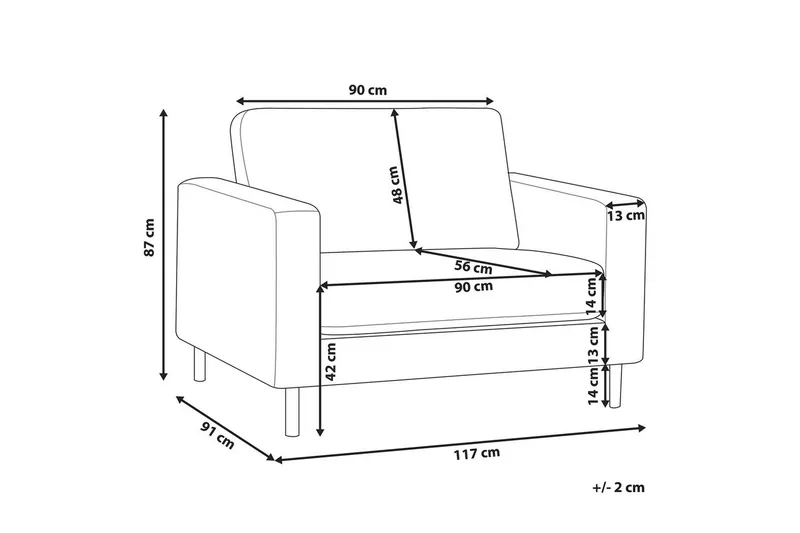 Fåtölj Savalen - Grön, Svart - Möbler - Vardagsrum - Fåtöljer