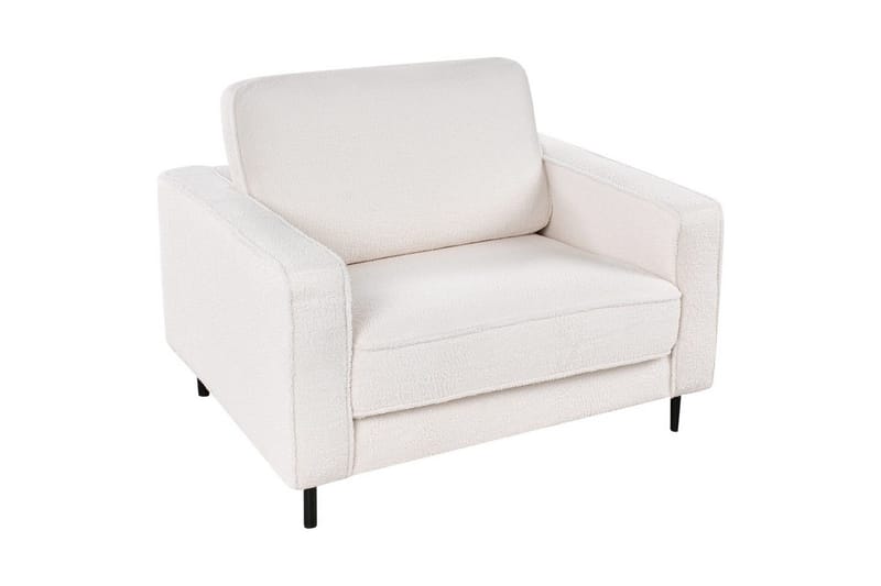 Fåtölj Savalen - Vit, Svart - Möbler - Vardagsrum - Fåtöljer