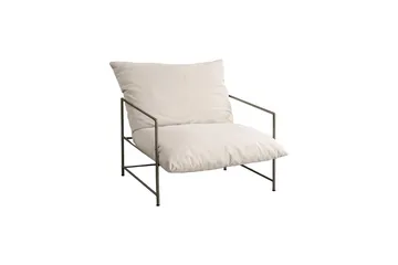 Fåtölj Sedalia - Beige - Möbler - Vardagsrum - Fåtöljer