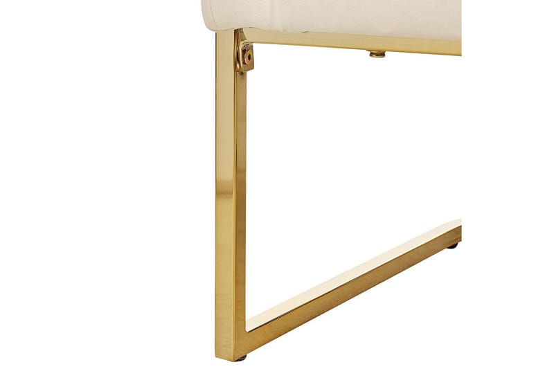 Fåtölj Sirkka - Beige, guld - Möbler - Vardagsrum - Fåtöljer