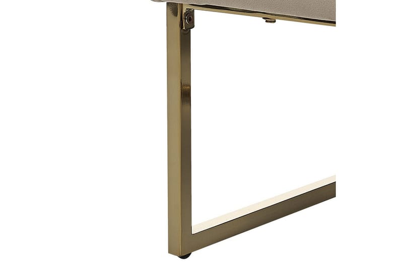 Fåtölj Sirkka - Taupe, guld - Möbler - Vardagsrum - Fåtöljer