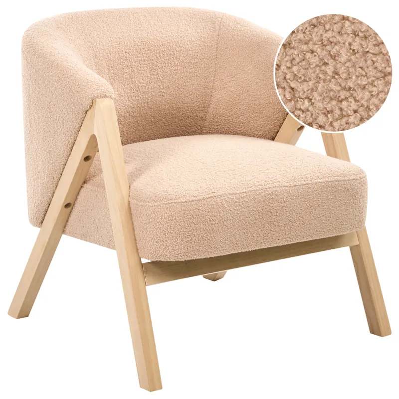 Fåtölj Skei, Beige