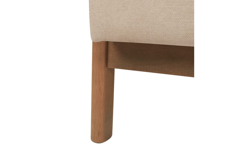 Fåtölj Skovde - Beige, ljust trä - Möbler - Vardagsrum - Fåtöljer