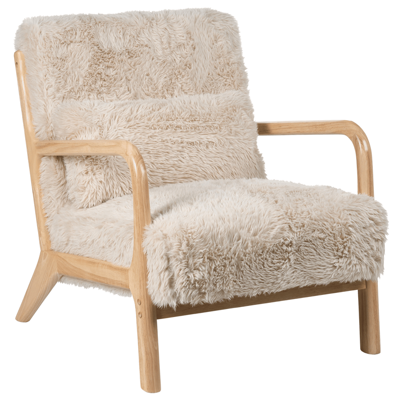 Fåtölj Skovde - Ljusbeige - Möbler - Vardagsrum - Fåtöljer
