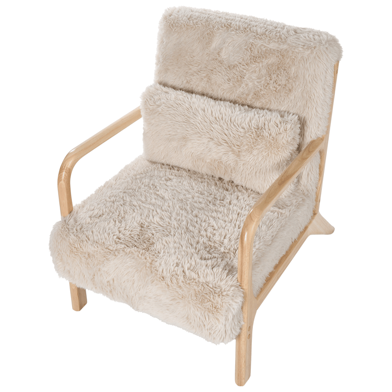 Fåtölj Skovde - Ljusbeige - Möbler - Vardagsrum - Fåtöljer