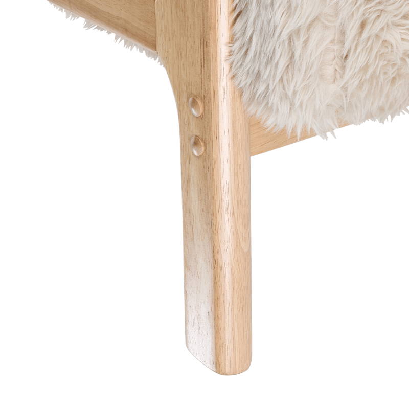 Fåtölj Skovde - Ljusbeige - Möbler - Vardagsrum - Fåtöljer