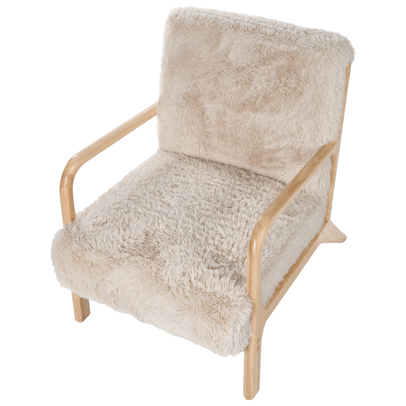 Fåtölj Skovde - Ljusbeige - Möbler - Vardagsrum - Fåtöljer