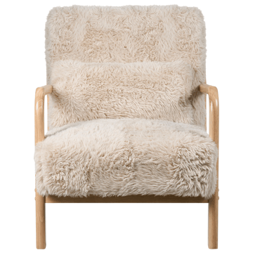 Fåtölj Skovde - Ljusbeige - Möbler - Vardagsrum - Fåtöljer