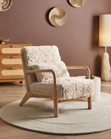 Fåtölj Skovde - Ljusbeige - Möbler - Vardagsrum - Fåtöljer