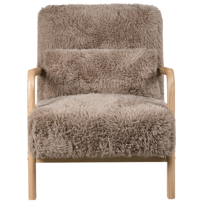 Fåtölj Skovde - Taupe - Möbler - Vardagsrum - Fåtöljer