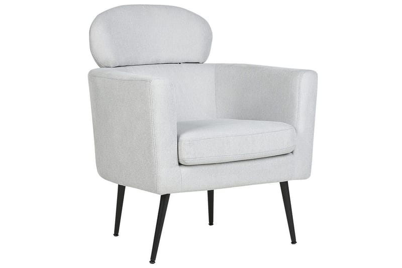 Fåtölj Soby, Ljusgrå, svart