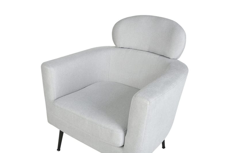 Fåtölj Soby - Ljusgrå, svart - Möbler - Vardagsrum - Fåtöljer