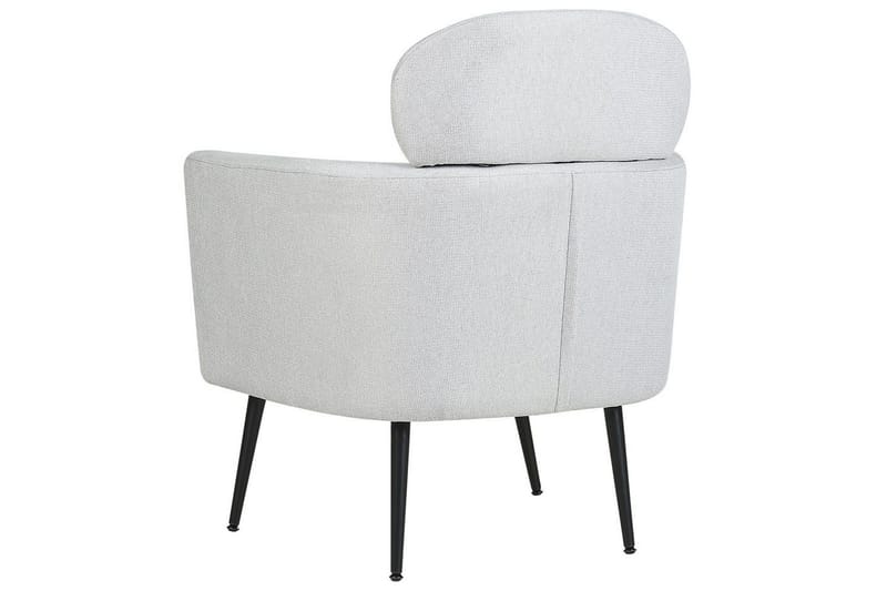 Fåtölj Soby - Ljusgrå, svart - Möbler - Vardagsrum - Fåtöljer
