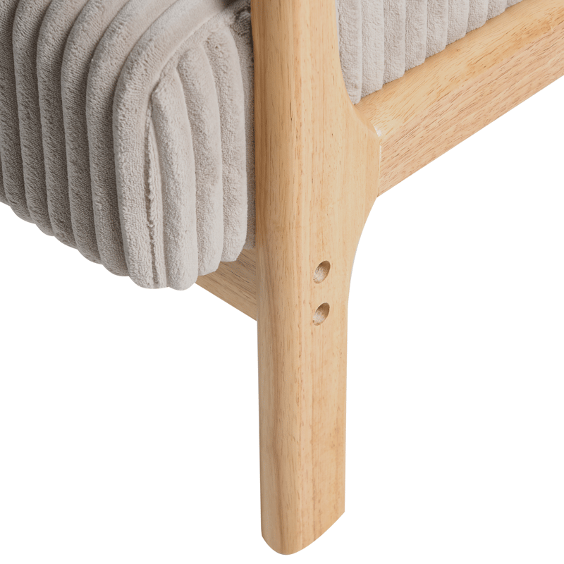 Fåtölj Sorsele - Ljusbrun, beige - Möbler - Vardagsrum - Fåtöljer
