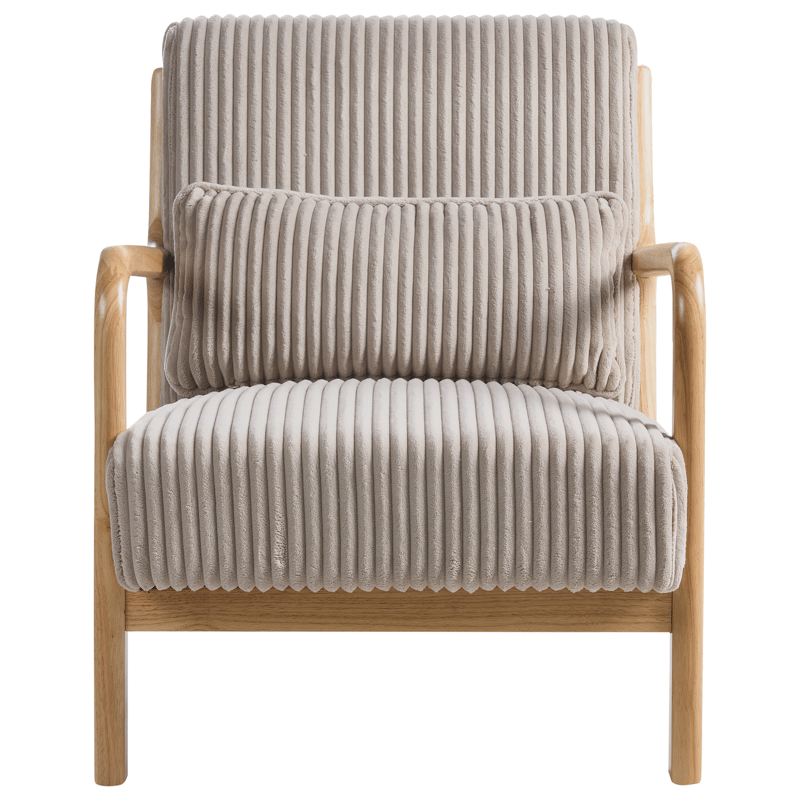 Fåtölj Sorsele - Ljusbrun, beige - Möbler - Vardagsrum - Fåtöljer