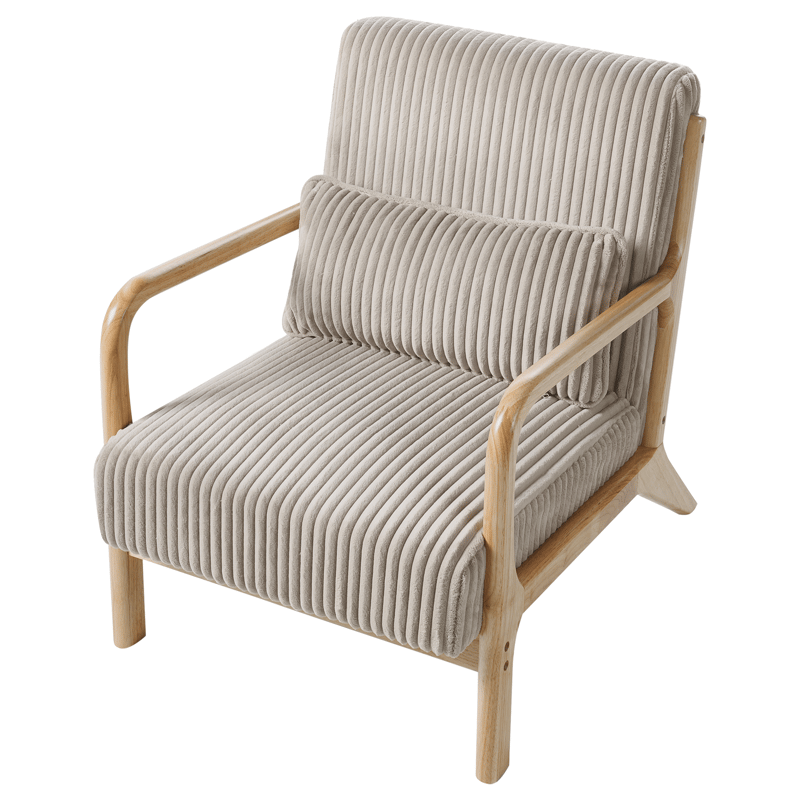 Fåtölj Sorsele - Ljusbrun, beige - Möbler - Vardagsrum - Fåtöljer