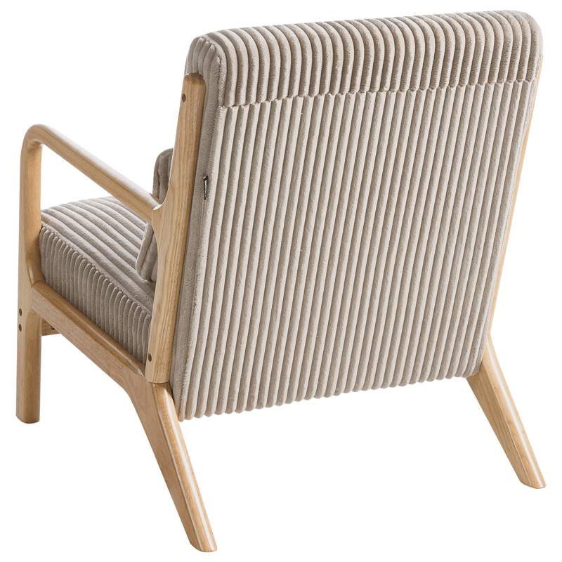 Fåtölj Sorsele - Ljusbrun, beige - Möbler - Vardagsrum - Fåtöljer