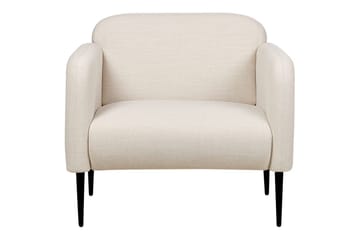 Fåtölj Stouby - Beige, svart - Möbler - Vardagsrum - Fåtöljer